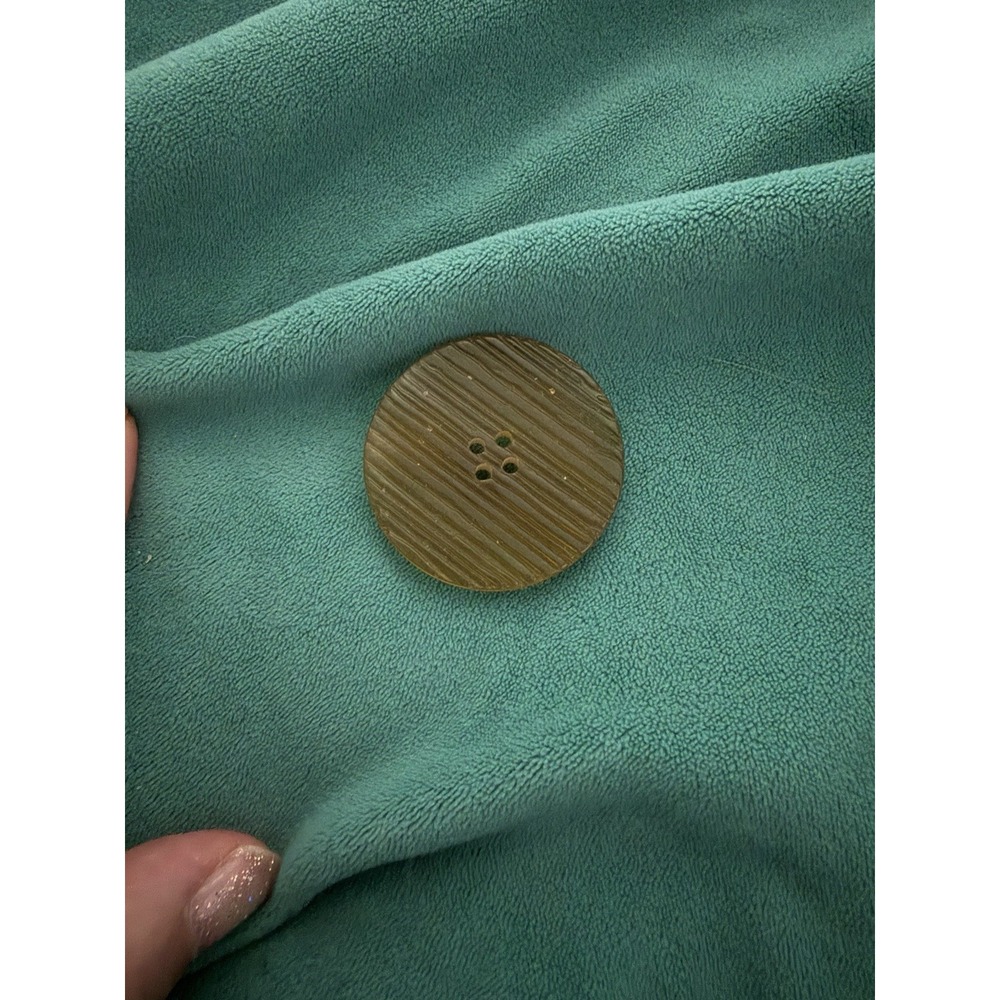 4 Hole Button In Brown - Single Button